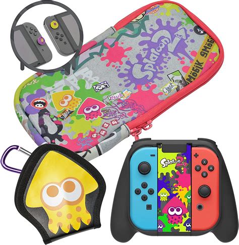 Hori Splatoon 2 Deluxe Splat Pack With Squid Trigger Grip Officially Licensed Nintendo Switch Amazon Sg Everything Else