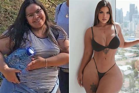 Model Shares Unrecognisable Snap Of Herself Before Weight Loss At 21St The Mirror