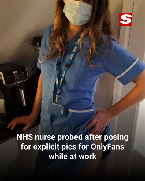 Nhs Nurse Probed After Posing For Explicit Pictures And Filming Sex Tapes For Onlyfans In Her Uniform While At Work