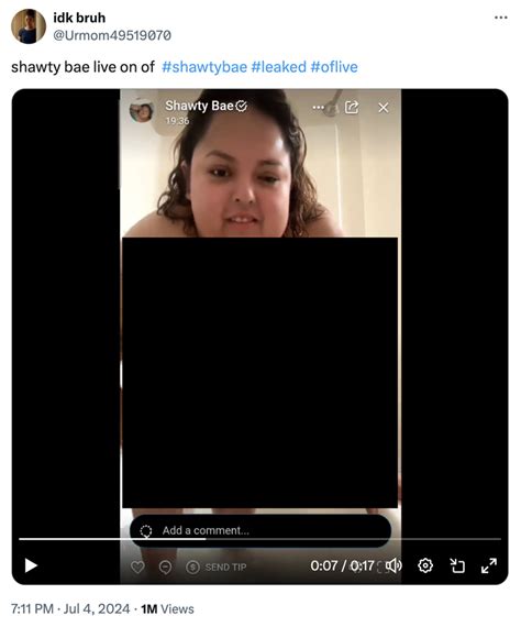 Shawtybae Onlyfans Leaked