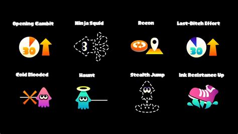 Technobubble All Splatoon Abilities And Skills